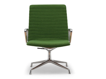FLEX EXECUTIVE BU1893 - Swivel office chair with armrests with 4-Spoke base by Andreu World - view 2